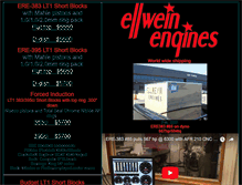Tablet Screenshot of ellweinengines.com